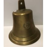 A copy of a PS Graf-Spee 1939 bell 19 cm high