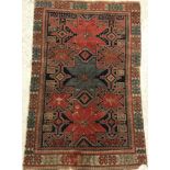 A Shirvan rug,