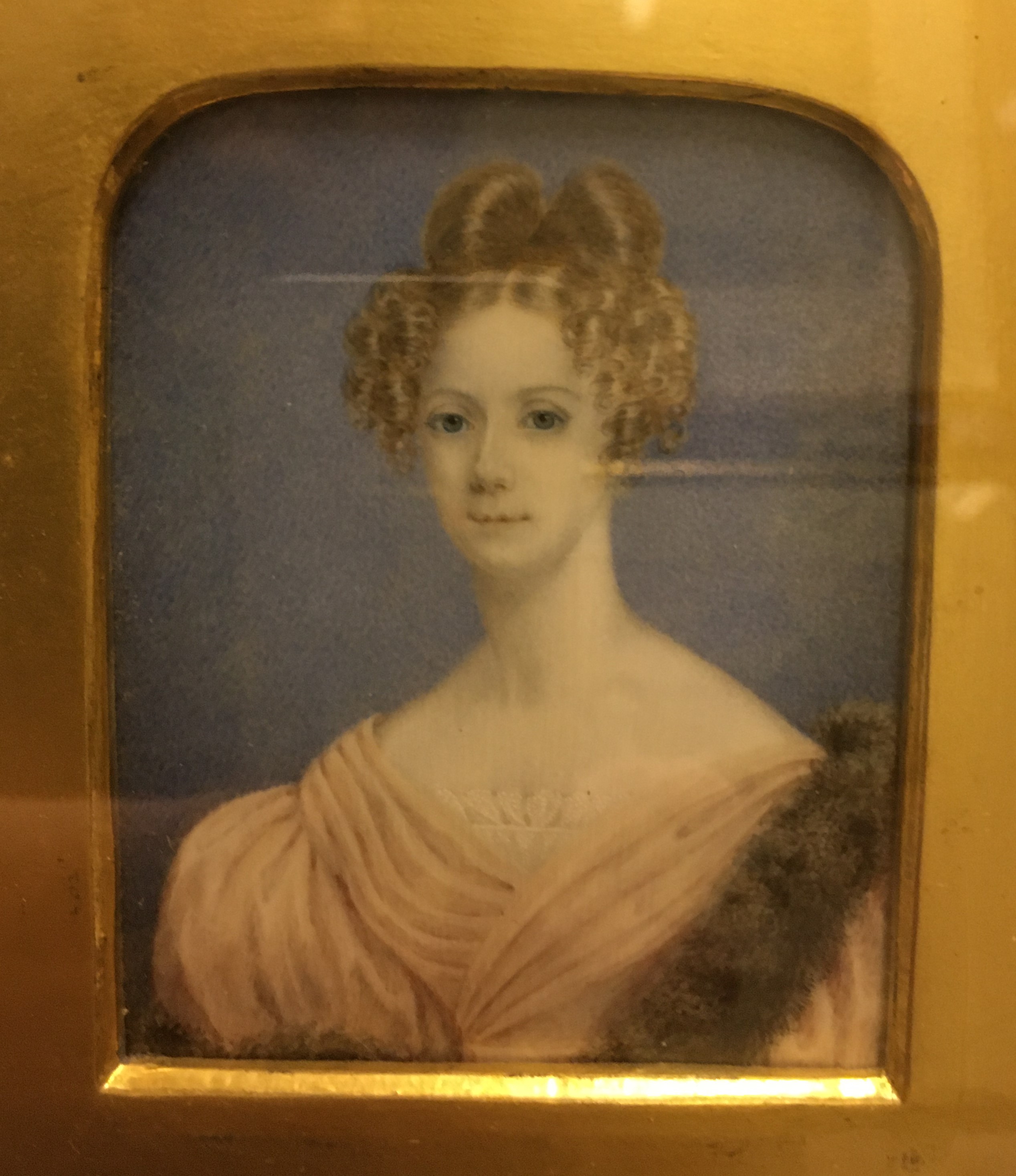 19TH CENTURY ENGLISH SCHOOL "The Honourable Charlotte Godolphin daughter of Lord Godolphin & 1st - Image 2 of 2