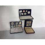 A collection of proof coin sets, to include 1953, 1961-1967, 1970-1995 inclusive,