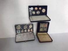 A collection of proof coin sets, to include 1953, 1961-1967, 1970-1995 inclusive,