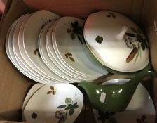 A collection of Midwinter "Riverside" dinner wares comprising six side plates,