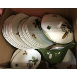 A collection of Midwinter "Riverside" dinner wares comprising six side plates,