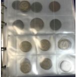 A collection of modern collectable coins including London 2012 Olympics 50p with 1st class stamp,