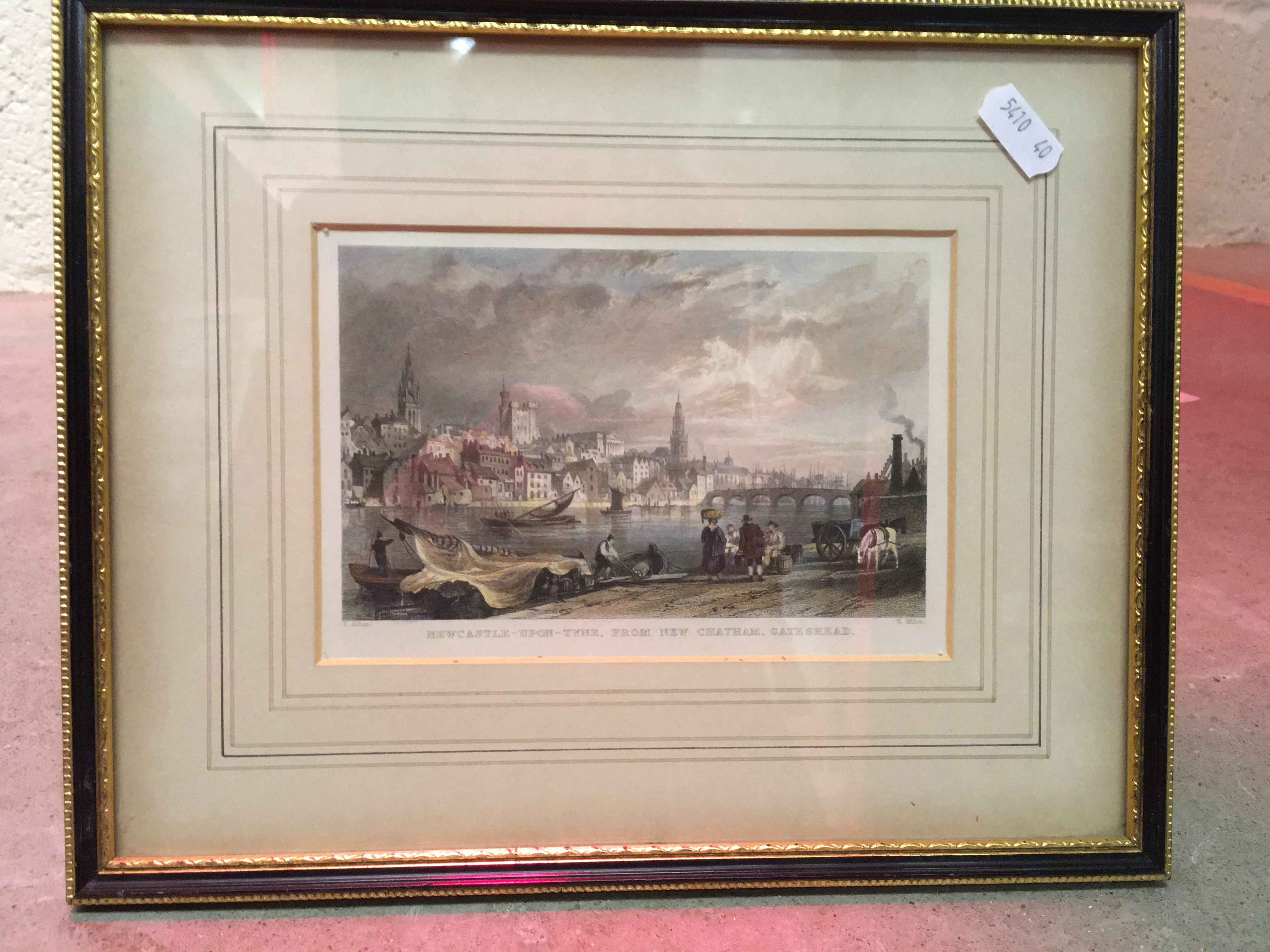 J A TOFT "River scene with bridge in background, - Image 23 of 31
