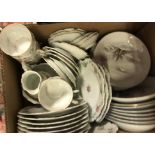 A large collection of NS Chinese dinnerwares comprising various plates and bowls etc together with