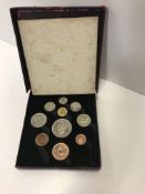 A George VI 1951 Festival of Britain proof coin set,