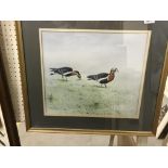 RON DAVID DIGBY "Red breasted geese", a