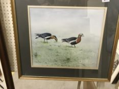 RON DAVID DIGBY "Red breasted geese", a