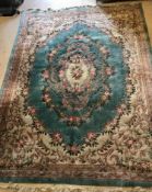 A Chinese Superwash carpet, the central