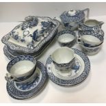 A collection of Orient pattern dinner an