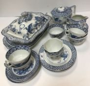 A collection of Orient pattern dinner an