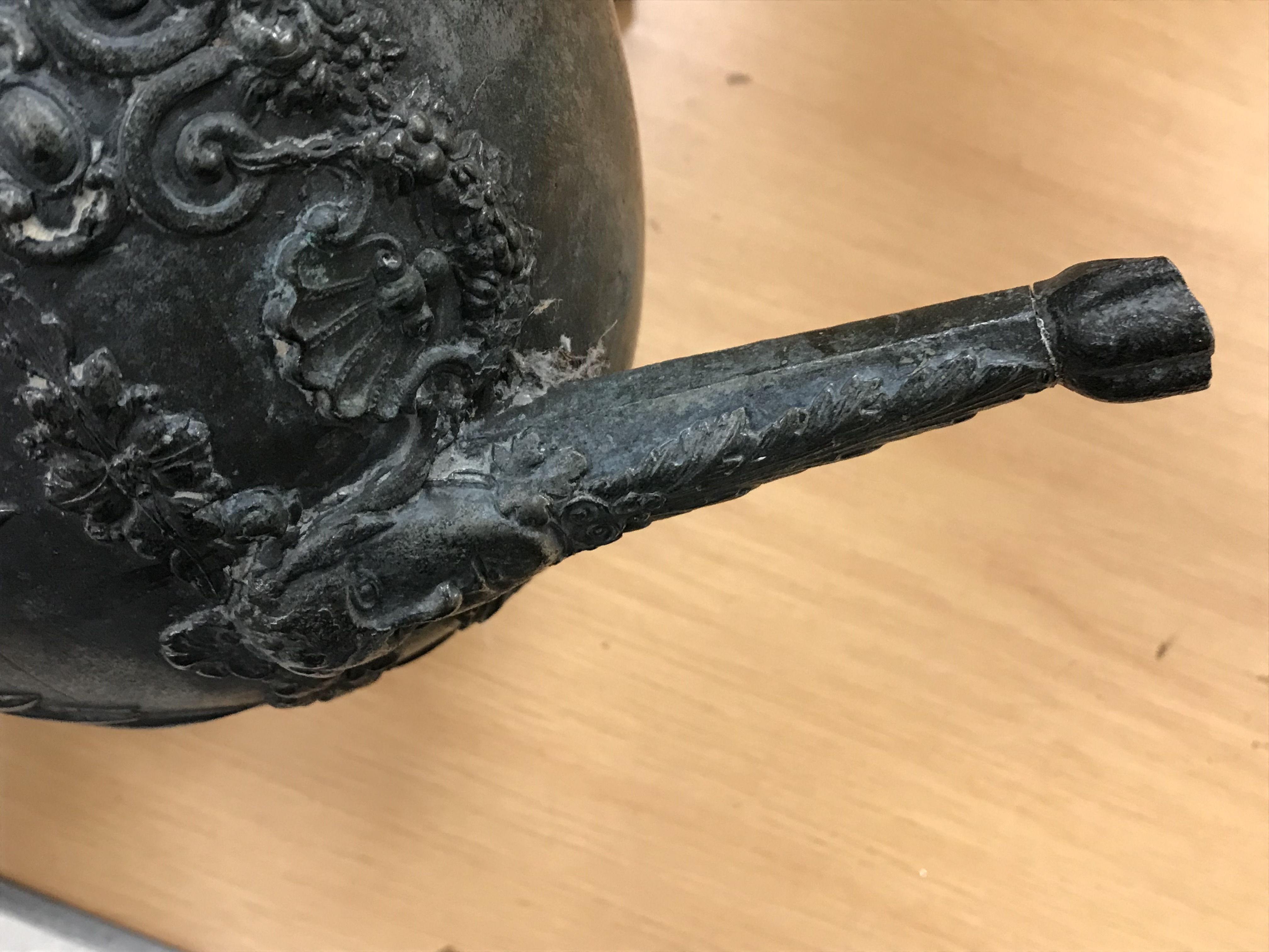 A 19th Century Italian cast bell metal t - Image 12 of 12