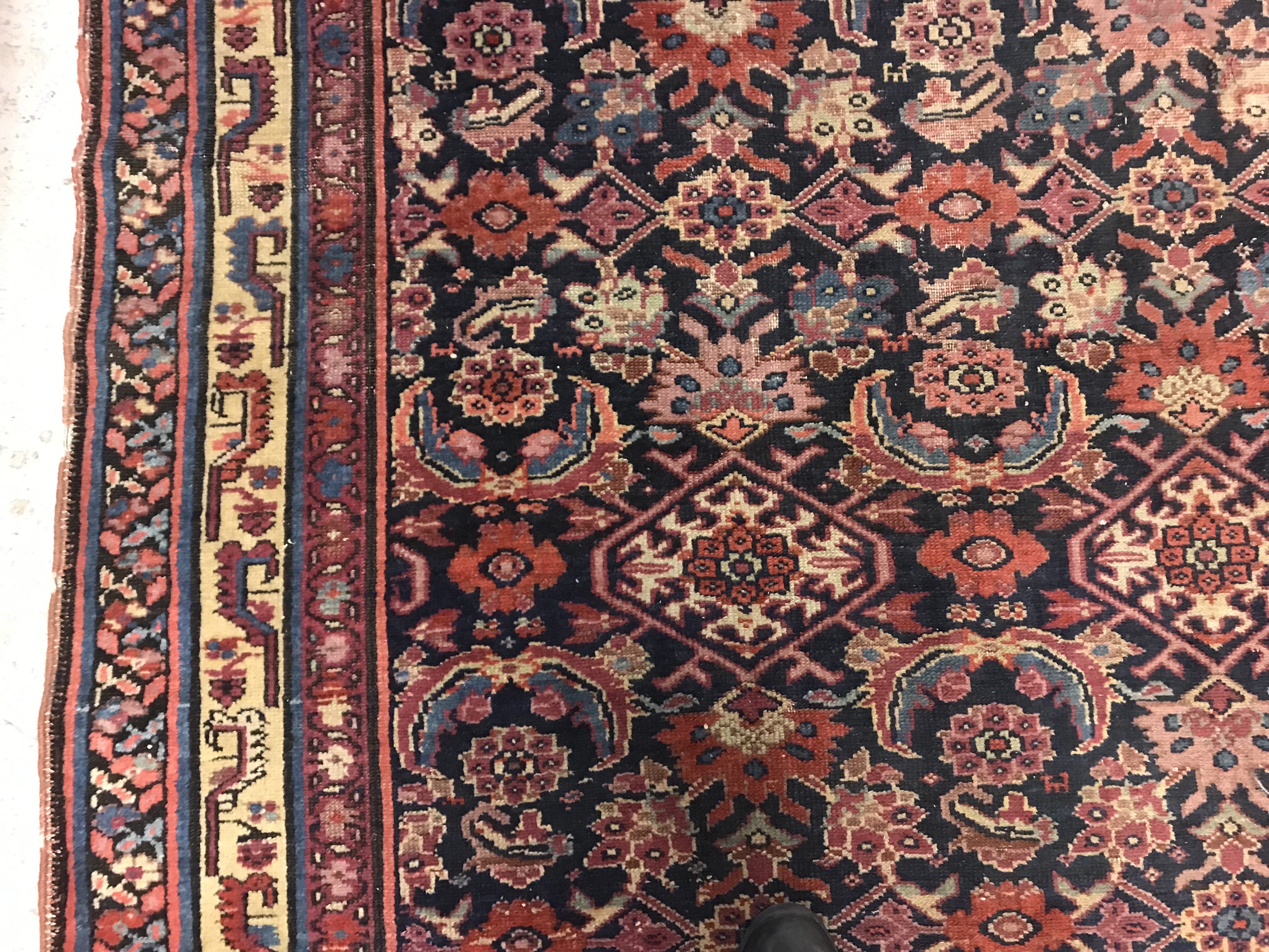 A large Caucasian carpet, the central pa - Image 9 of 31