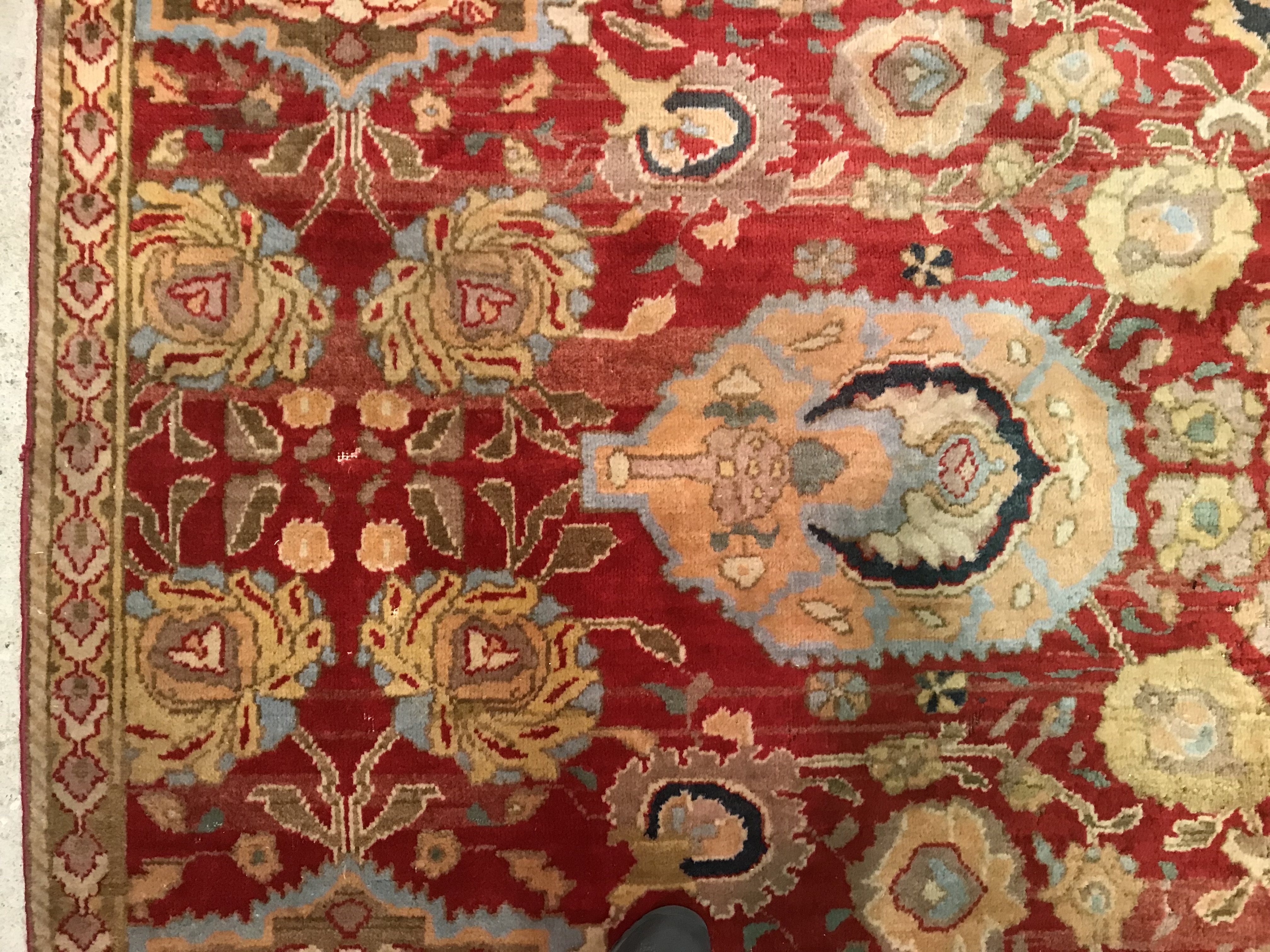 A Ziegler carpet with all-over foliate d - Image 18 of 43