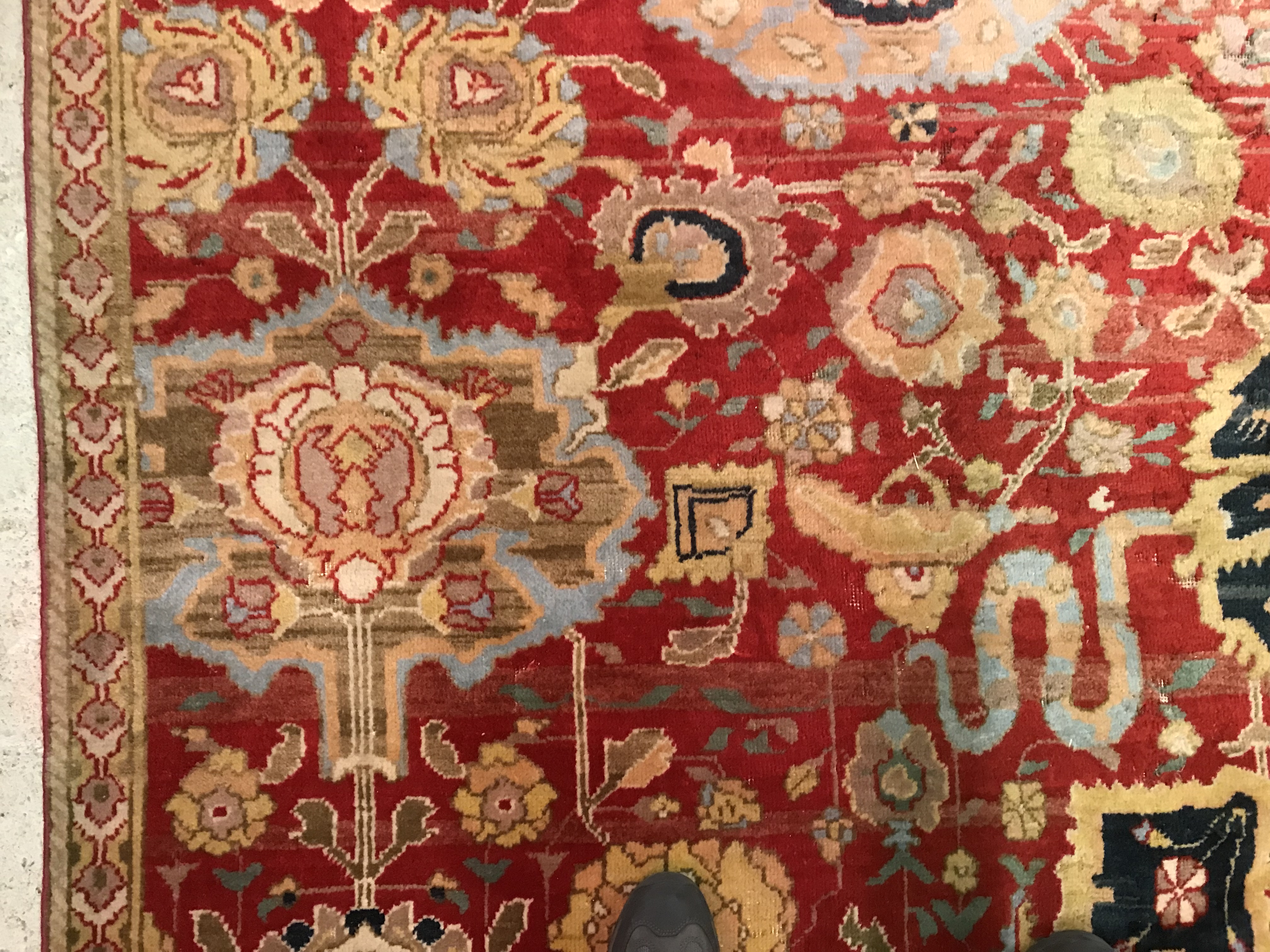 A Ziegler carpet with all-over foliate d - Image 17 of 43