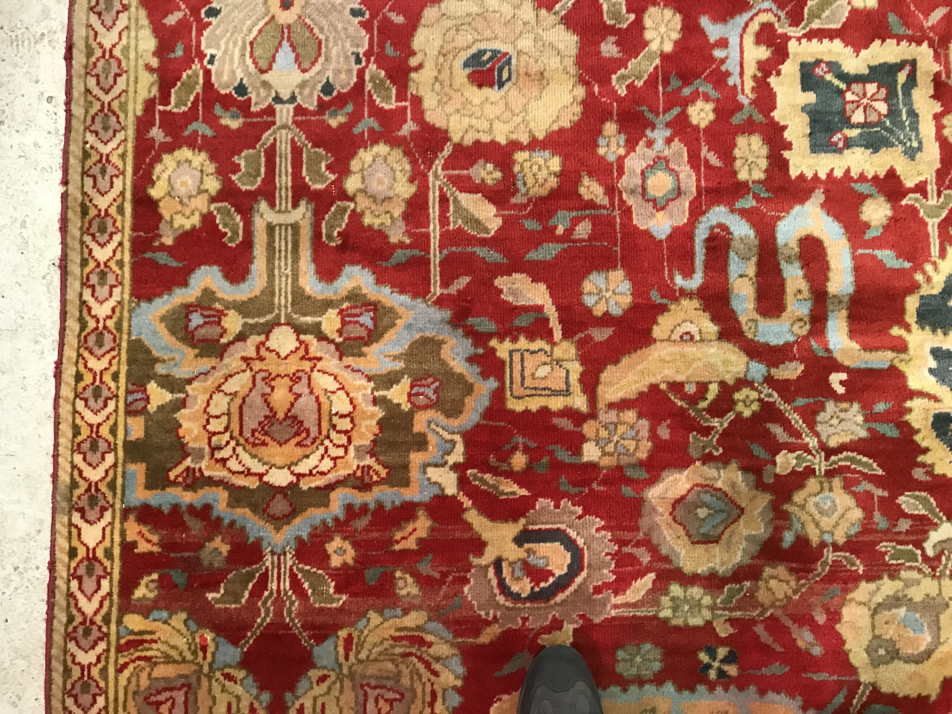 A Ziegler carpet with all-over foliate d - Image 23 of 43