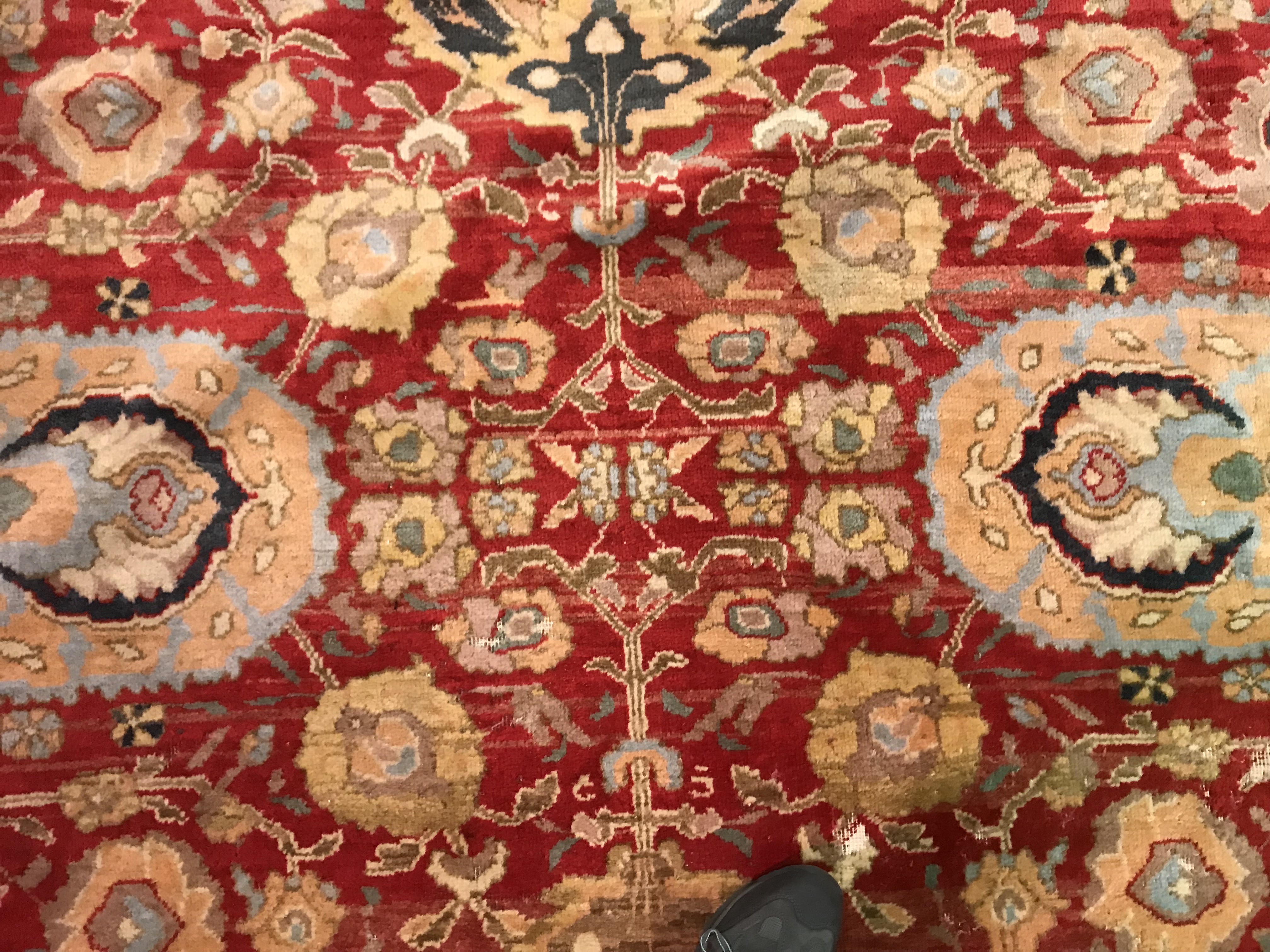 A Ziegler carpet with all-over foliate d - Image 19 of 43