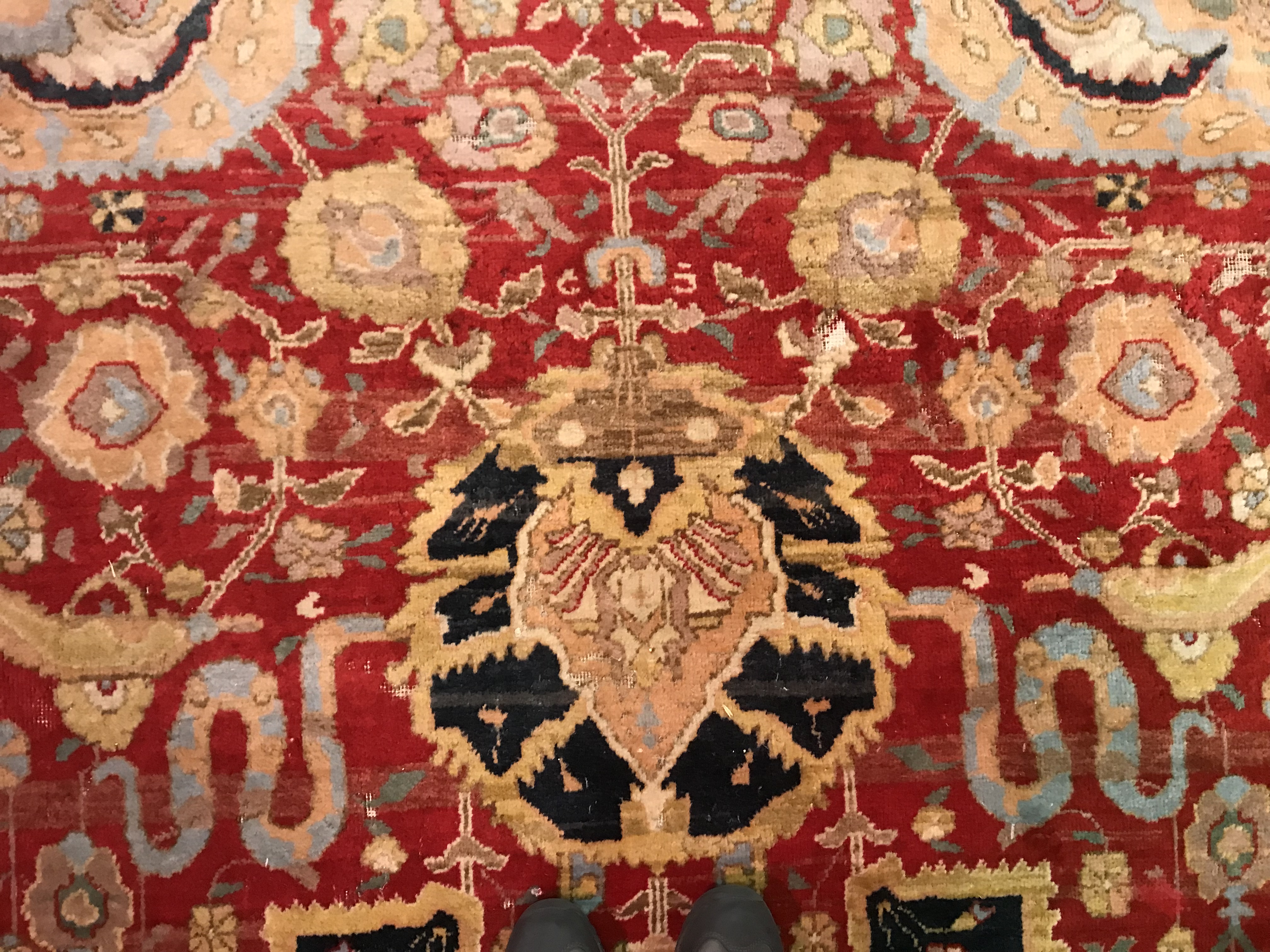 A Ziegler carpet with all-over foliate d - Image 16 of 43