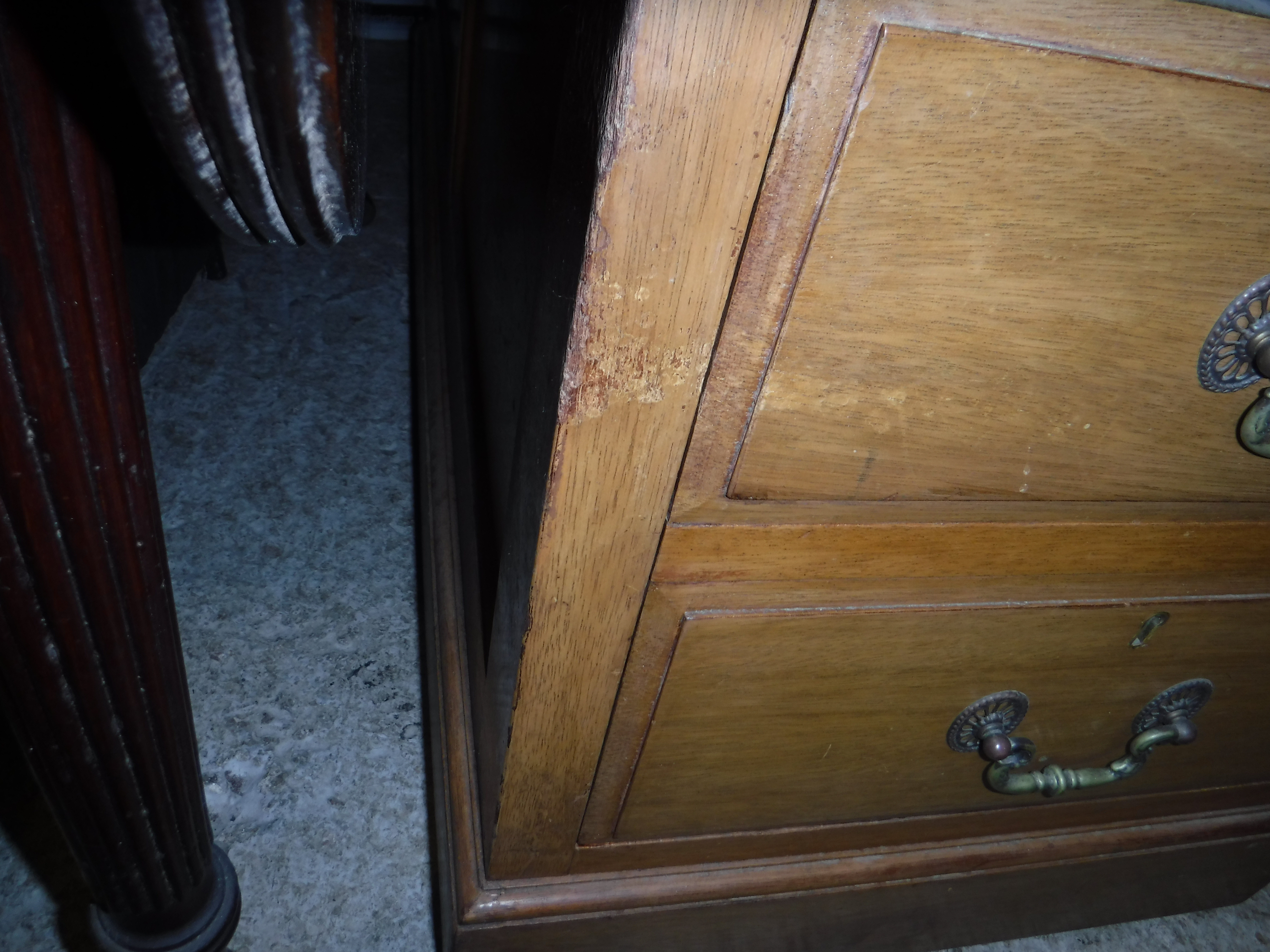 An early 20th Century mahogany double pedestal desk, - Image 10 of 28