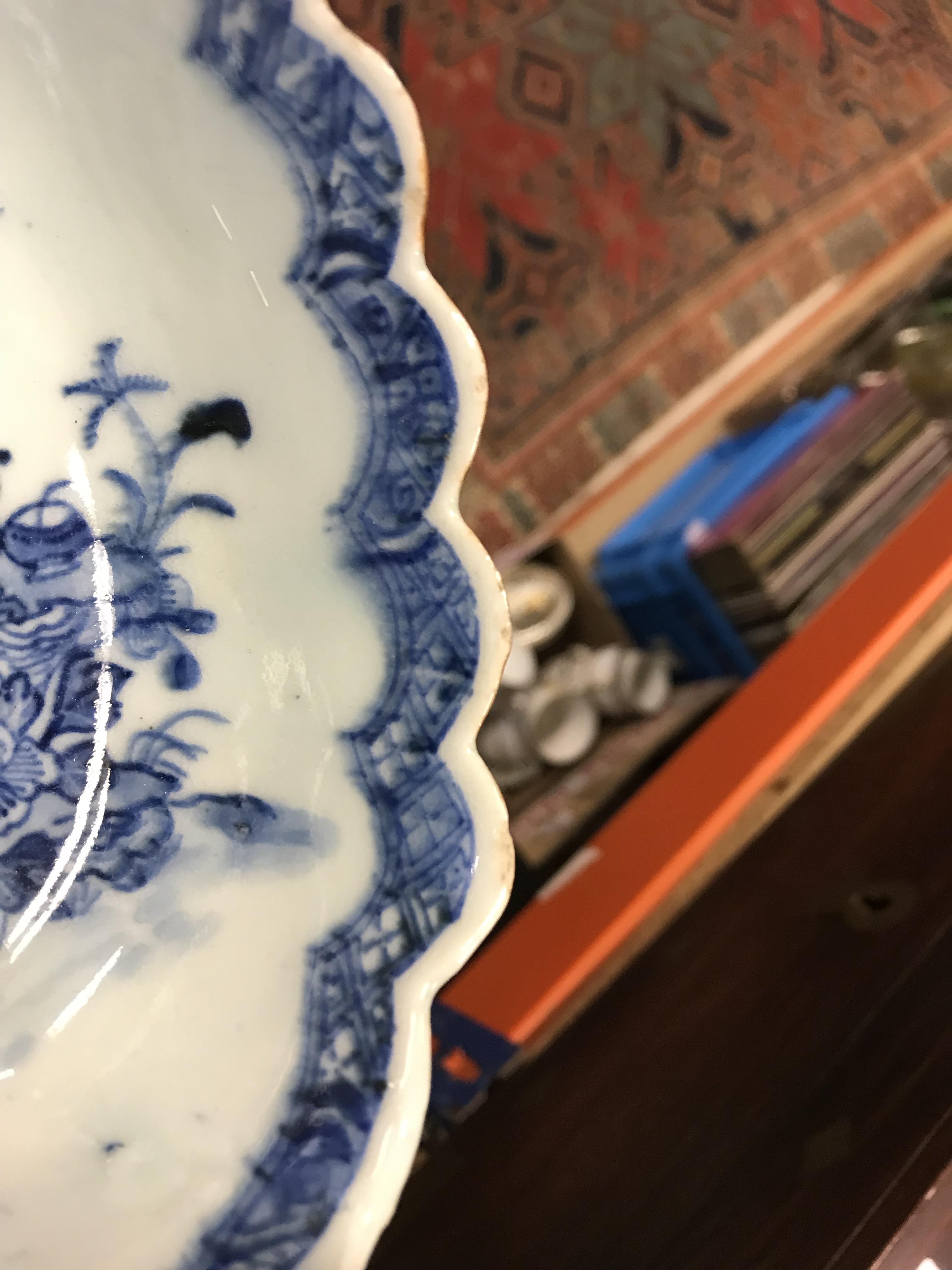 A 19th Century Chinese blue and white porcelain sauce boat, - Image 36 of 45