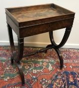 A Regency Empire style occasional table,