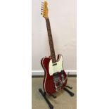 A Fender telecaster six string electric guitar,