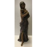 A Lladro figure group "Gentle Embrace" or "Ternura Materna" a study of mother and child No'd 2429