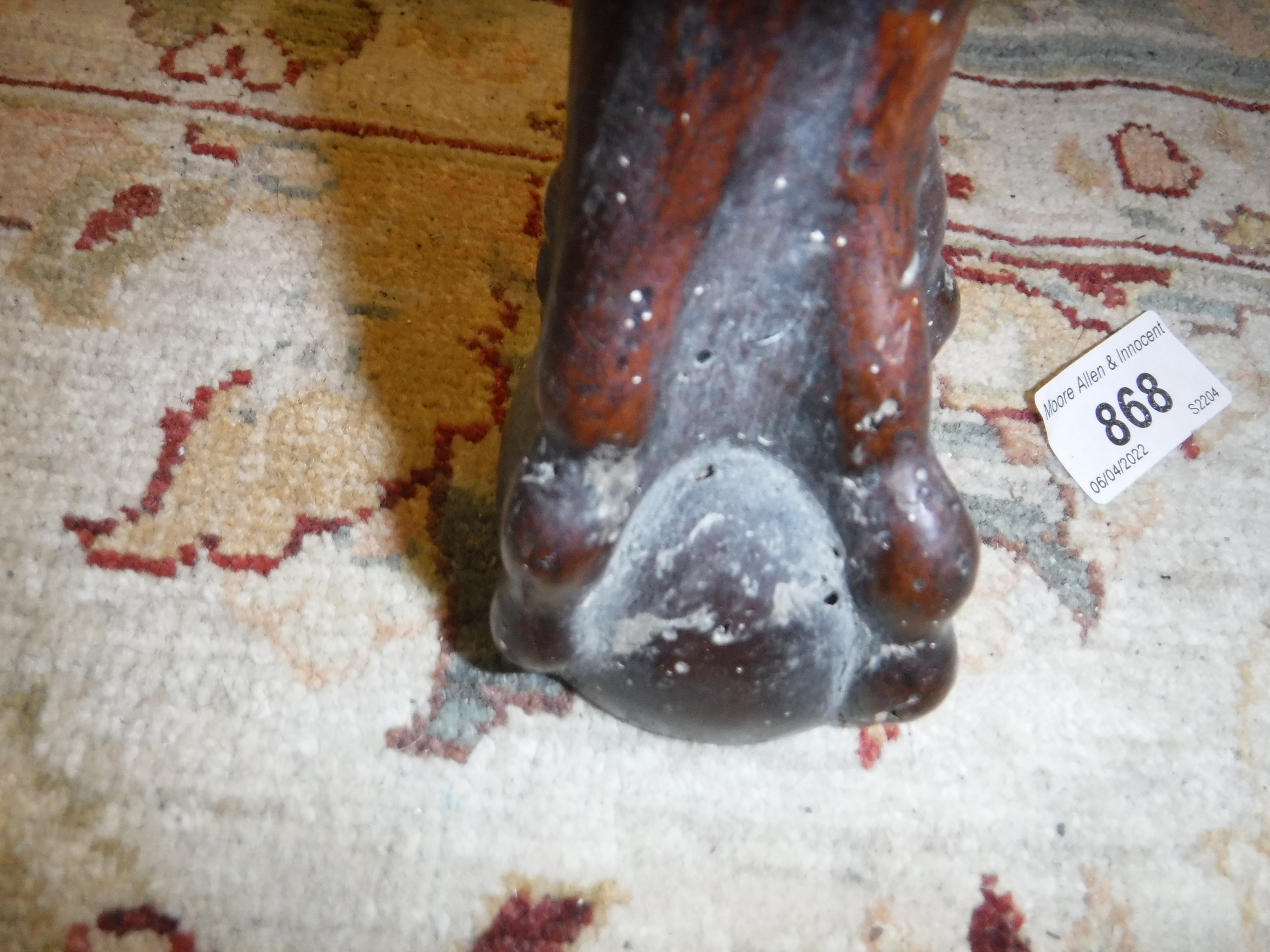 An 18th Century walnut veneered card table, the shaped top quartered, - Image 35 of 36