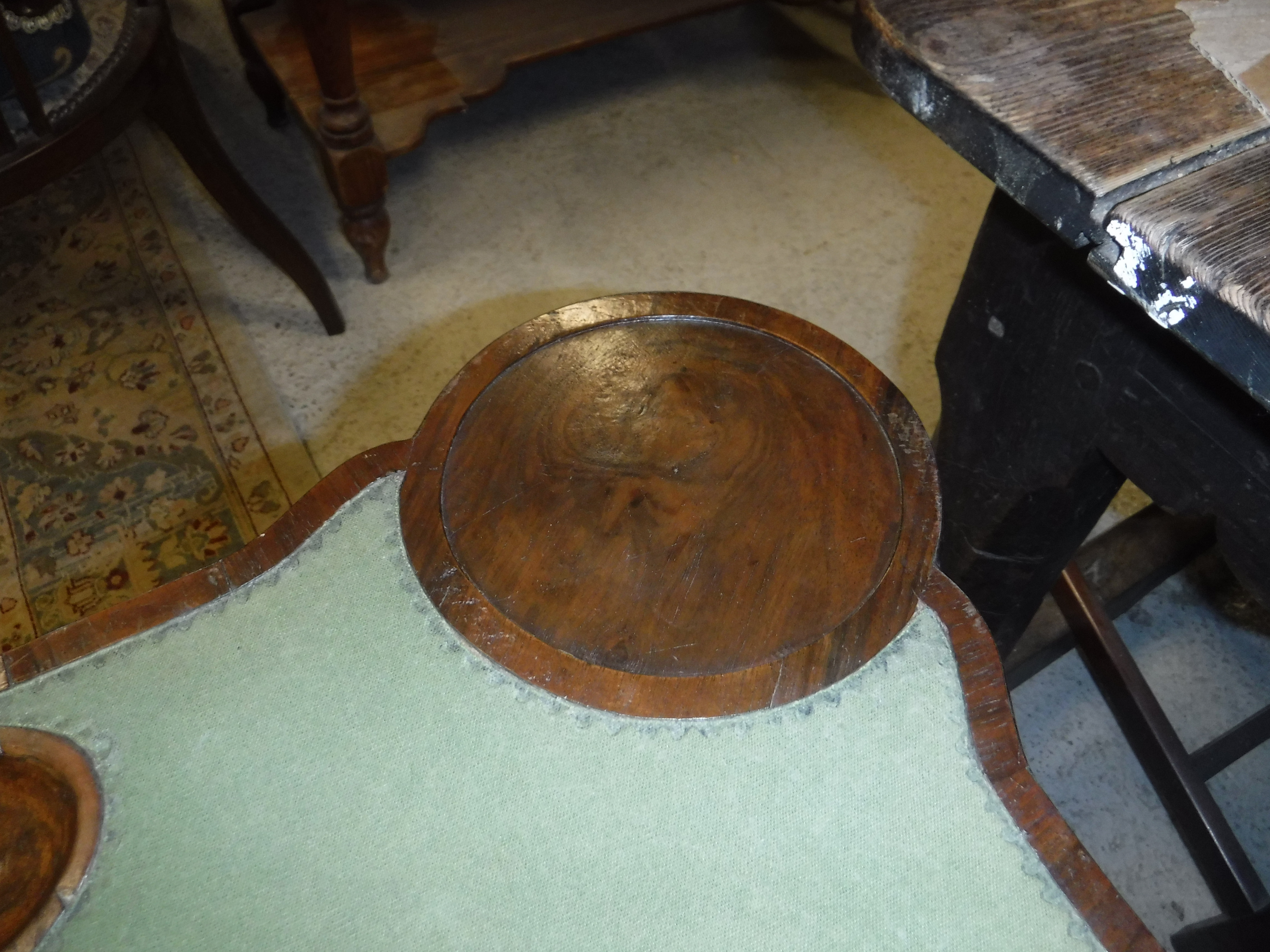 An 18th Century walnut veneered card table, the shaped top quartered, - Image 28 of 36