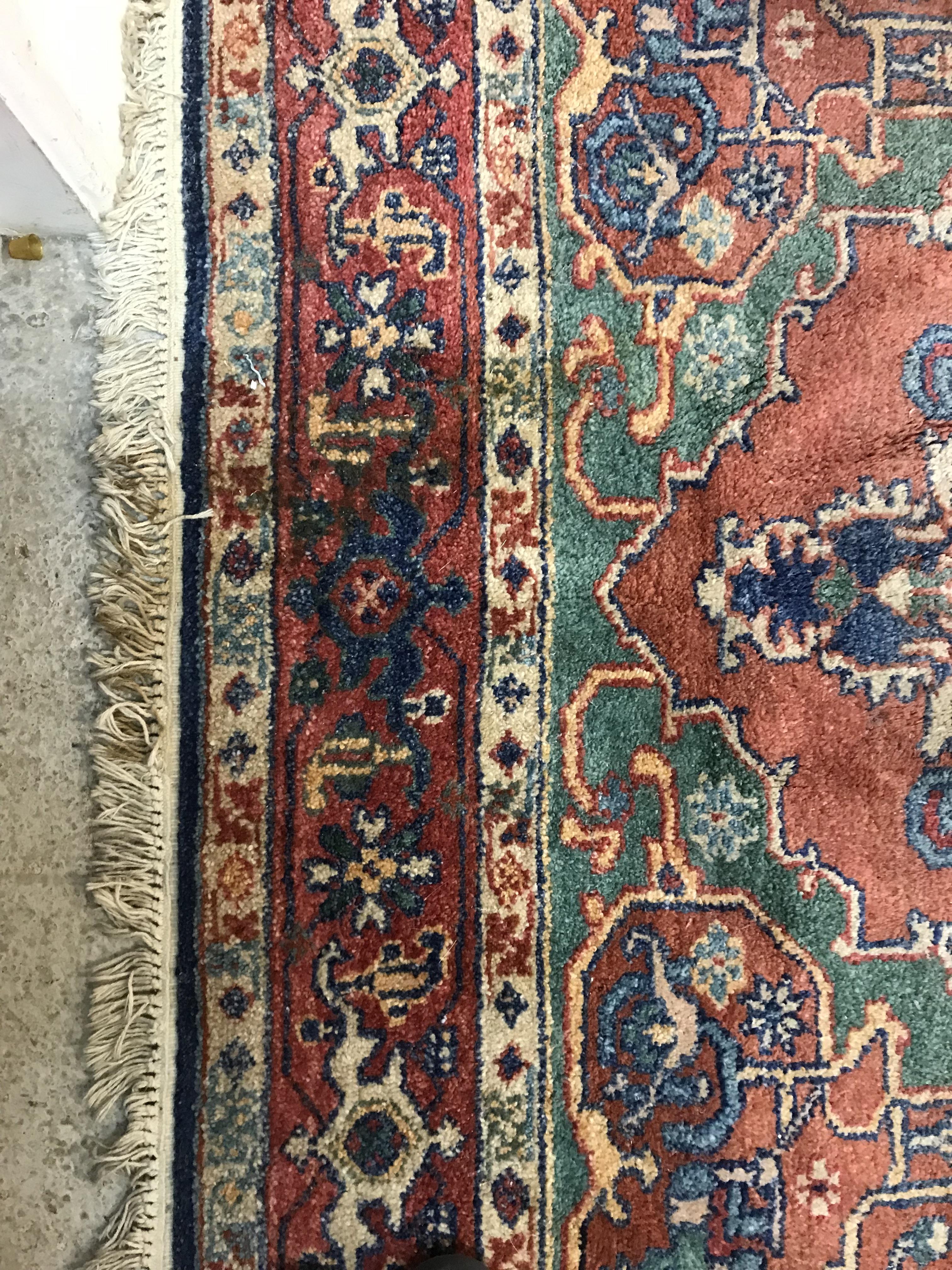A 20th Century Indian carpet, - Image 3 of 17