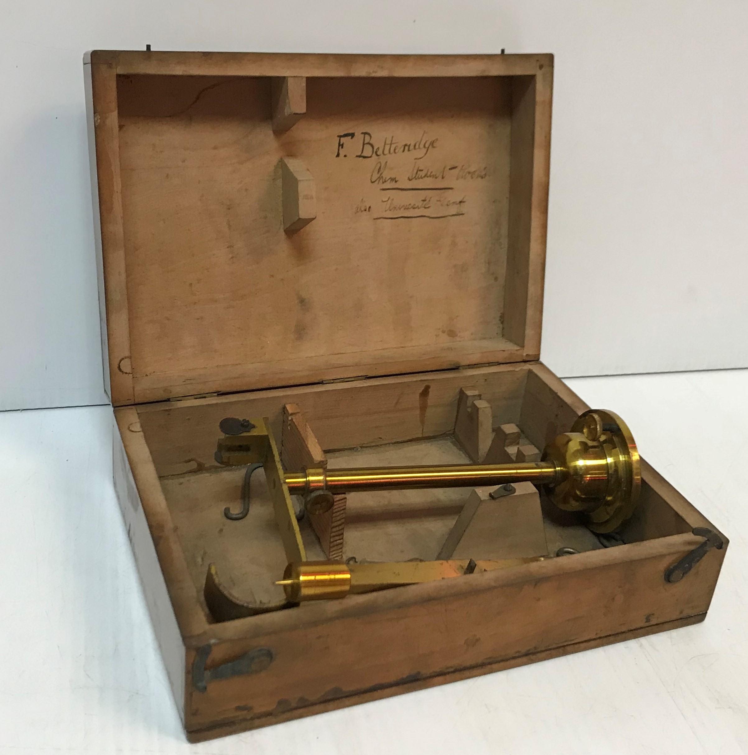 A late 19th/early 20th Century celsius Reimann's specific gravity balance patent No. - Image 4 of 4