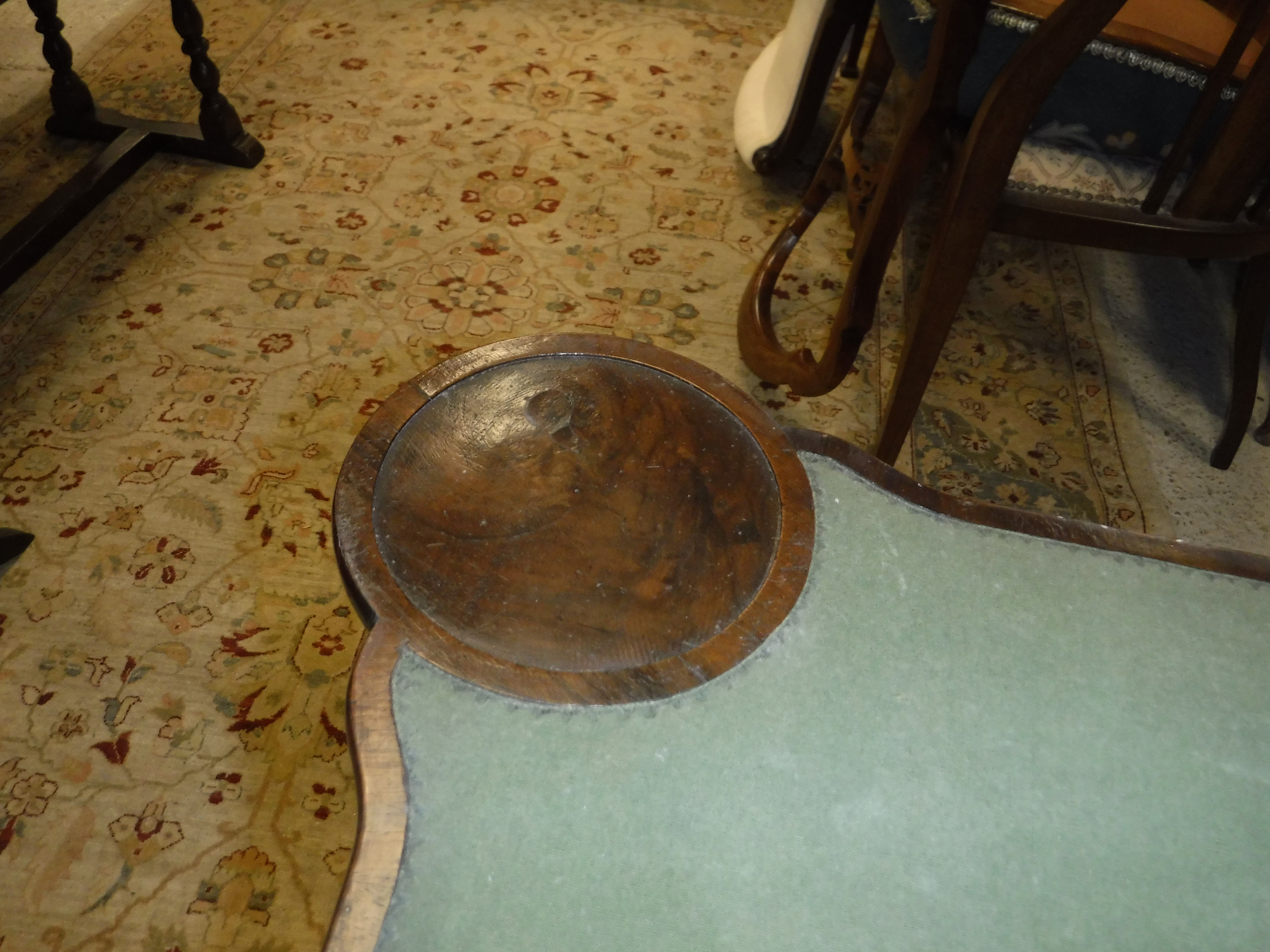 An 18th Century walnut veneered card table, the shaped top quartered, - Image 29 of 36