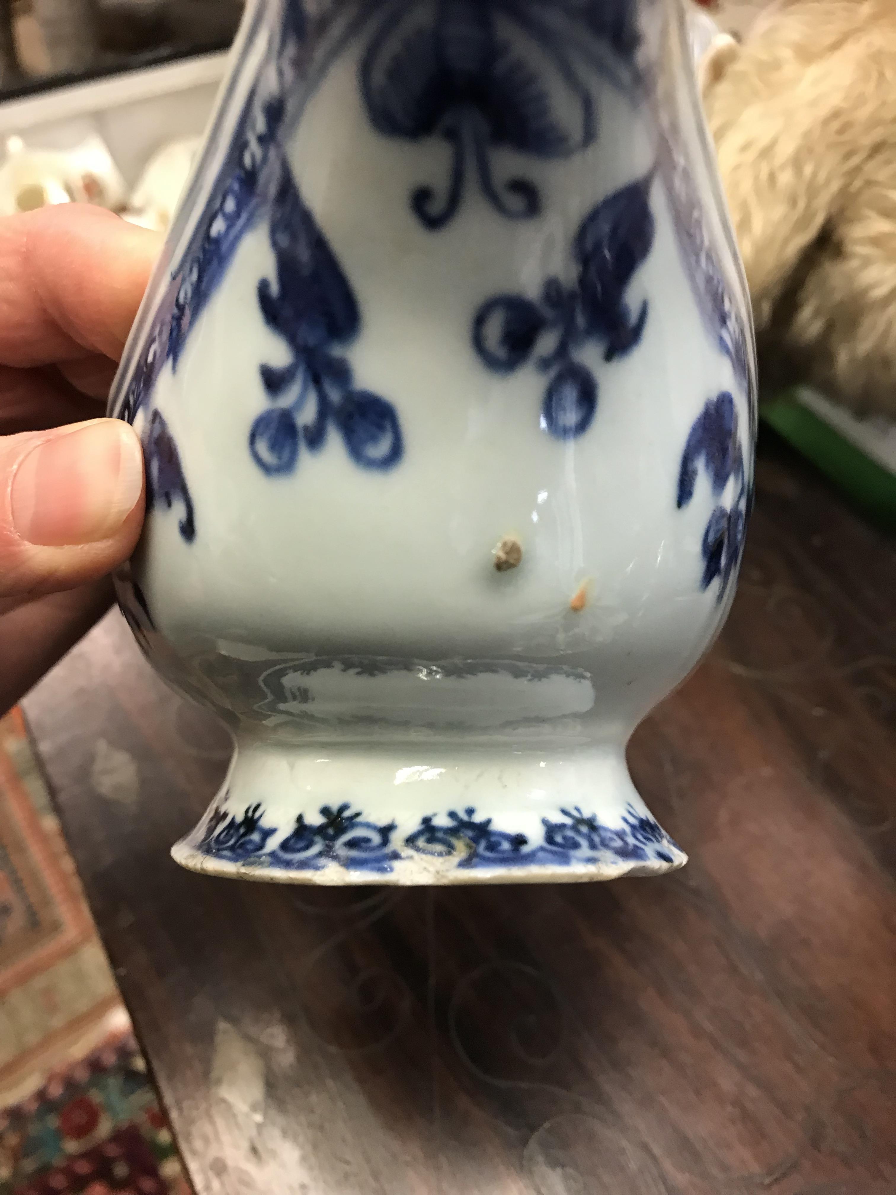 A 19th Century Chinese blue and white porcelain sauce boat, - Image 14 of 45