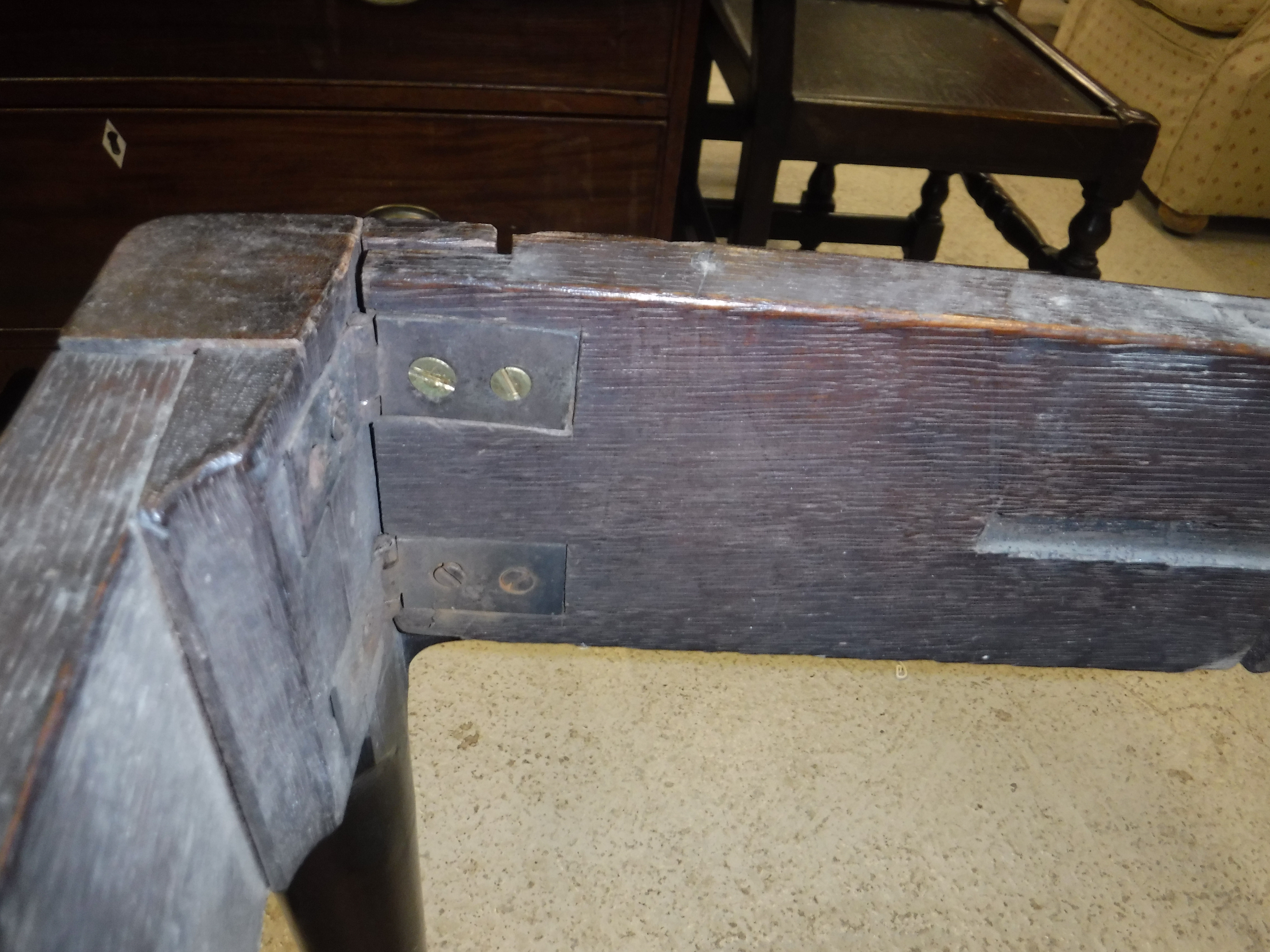 An 18th Century walnut veneered card table, the shaped top quartered, - Image 24 of 36