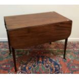 An early 19th Century mahogany Pembroke table,
