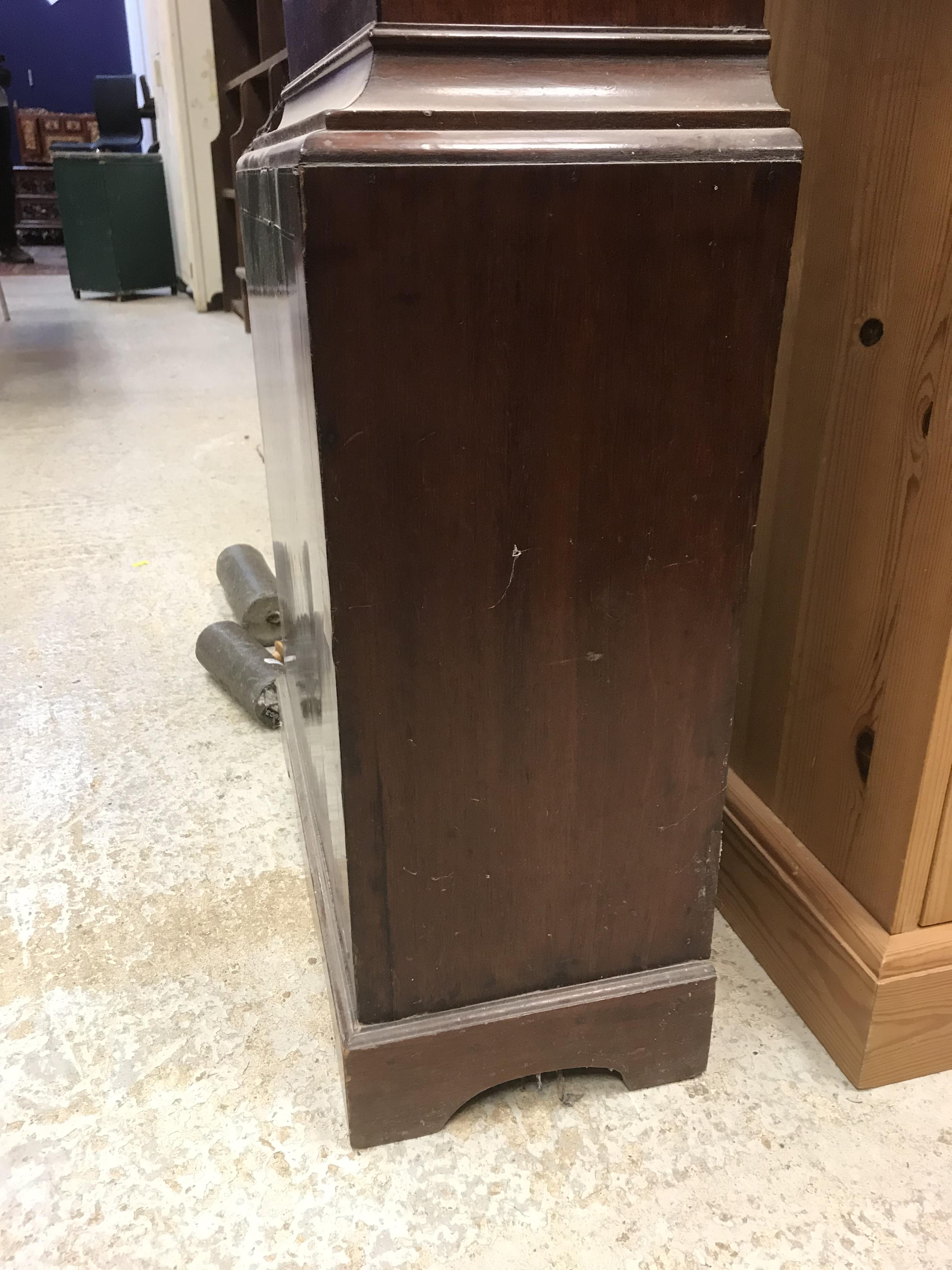 A George III mahogany long cased clock, - Image 24 of 54