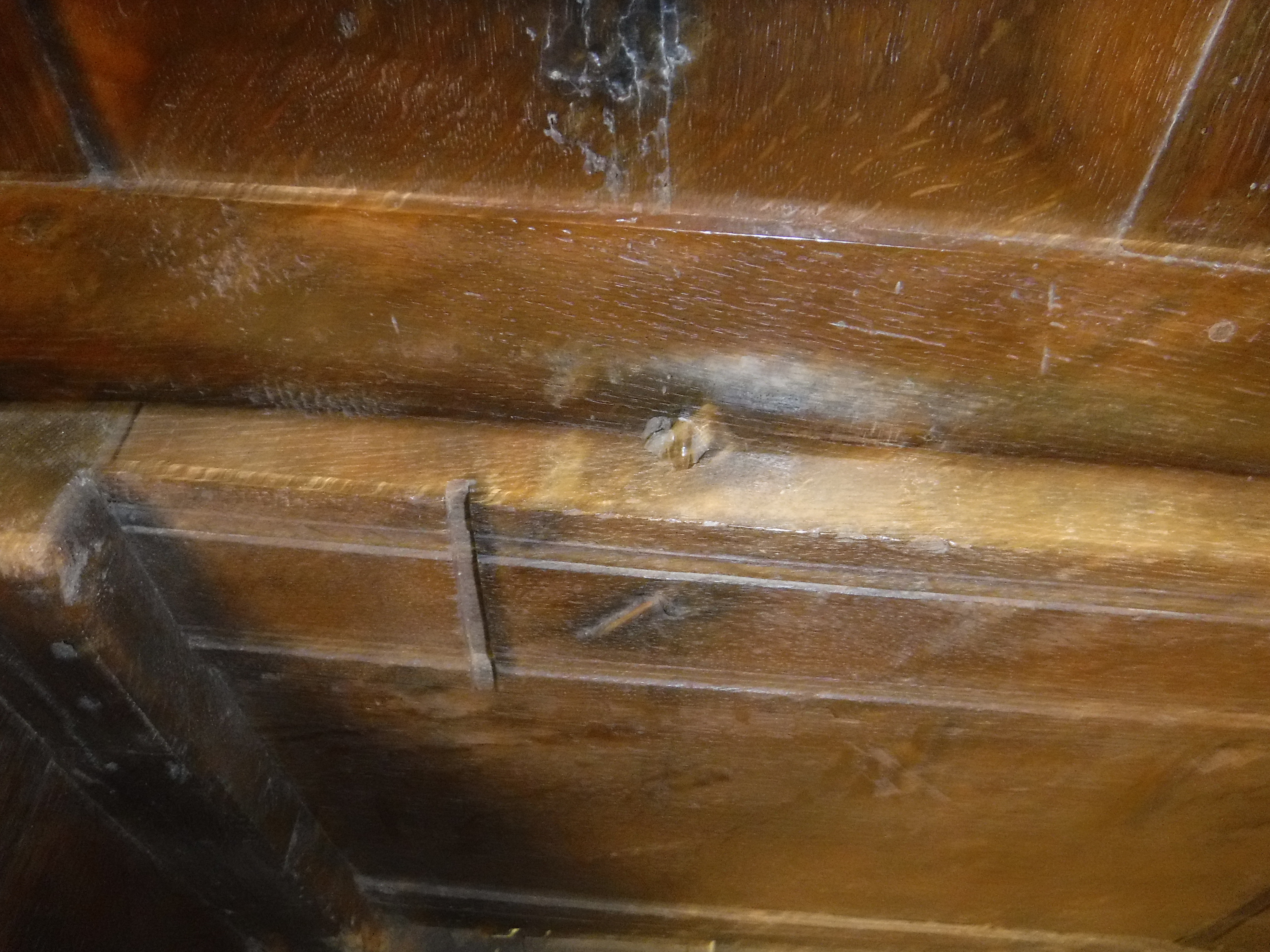 A 17th Century oak coffer, - Image 7 of 41