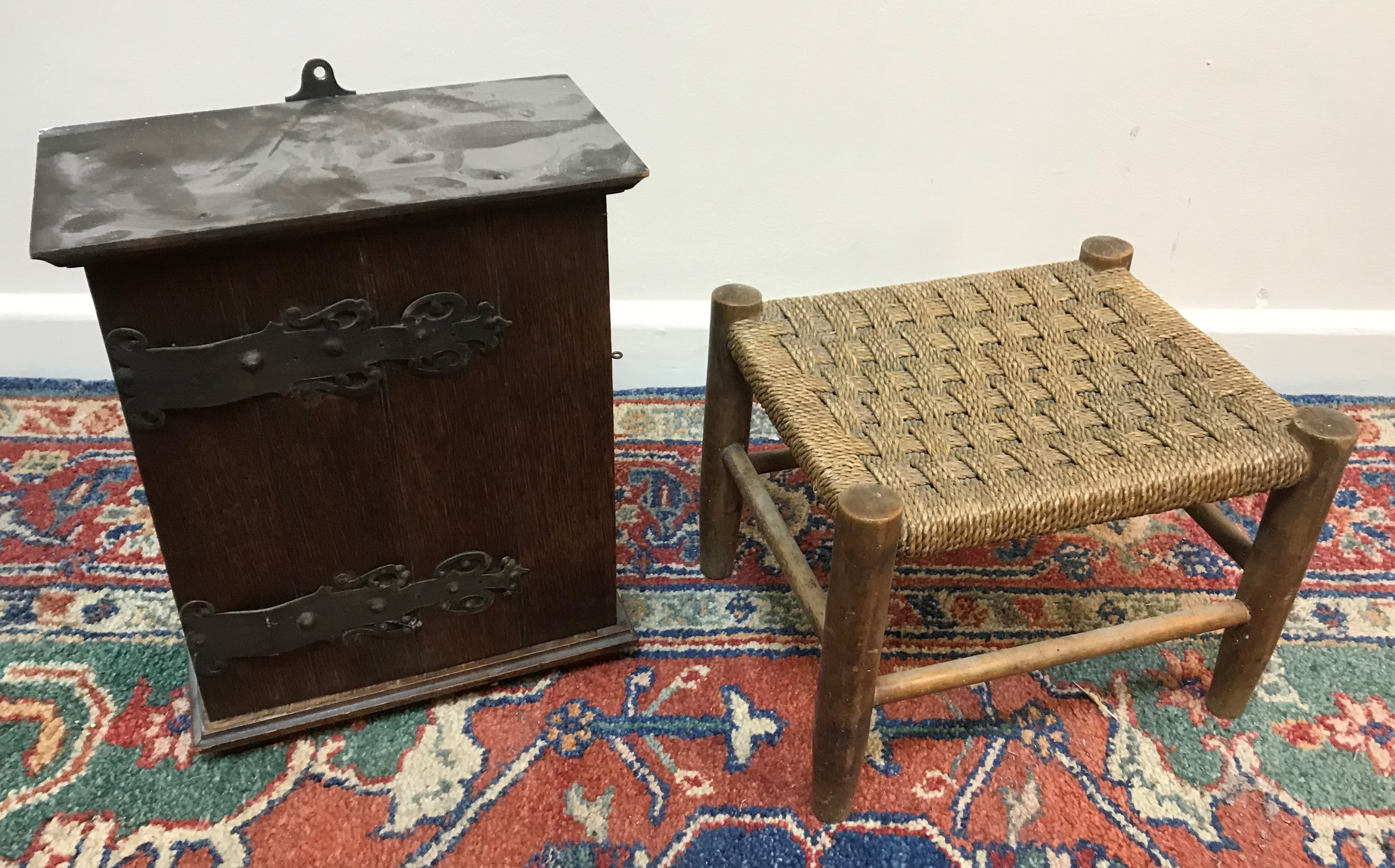 A Victorian mahogany wall cabinet, - Image 2 of 2