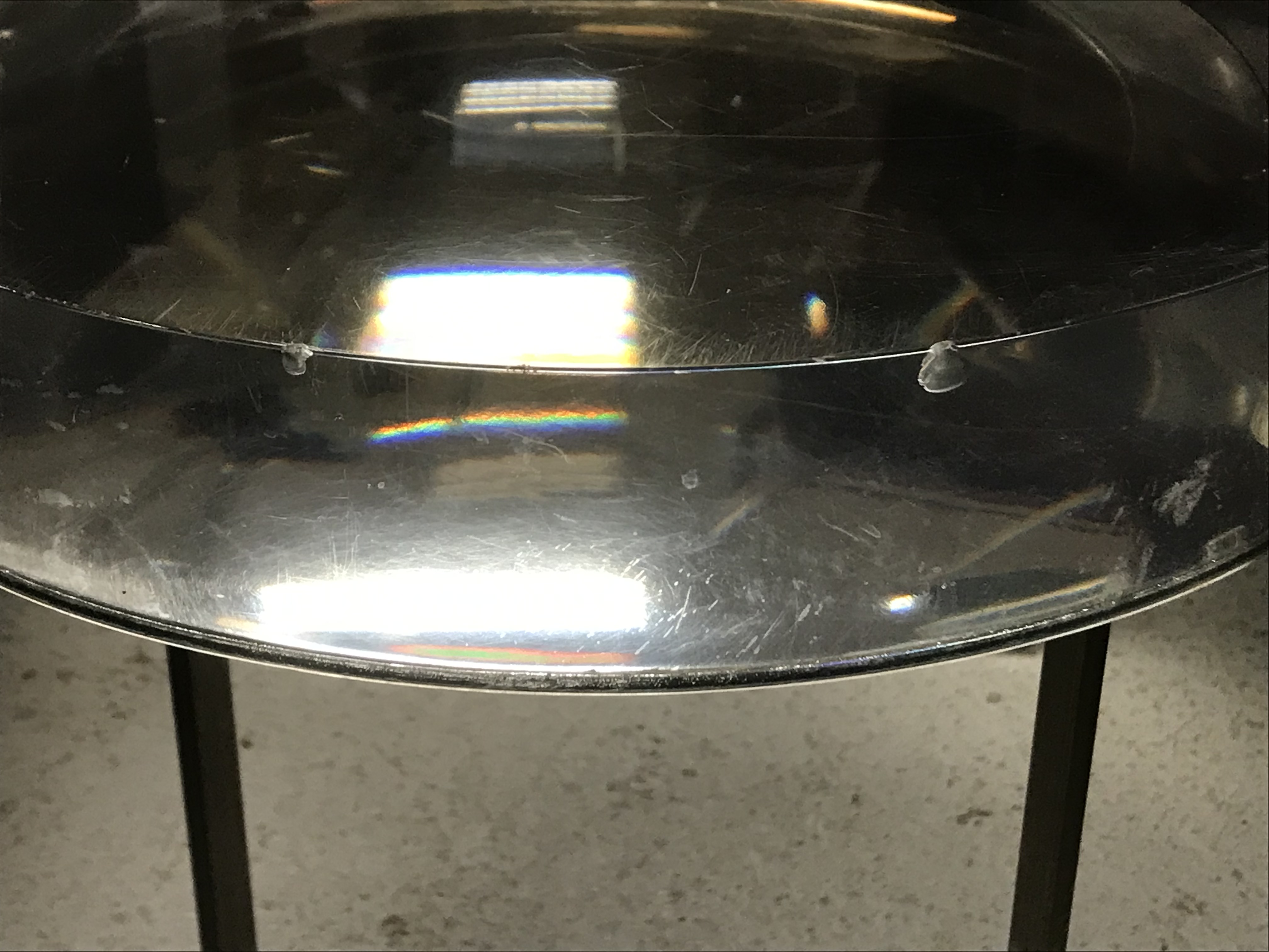 A pair of perspex and chrome occasional tables, - Image 13 of 19