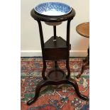 A 19th Century mahogany washstand,