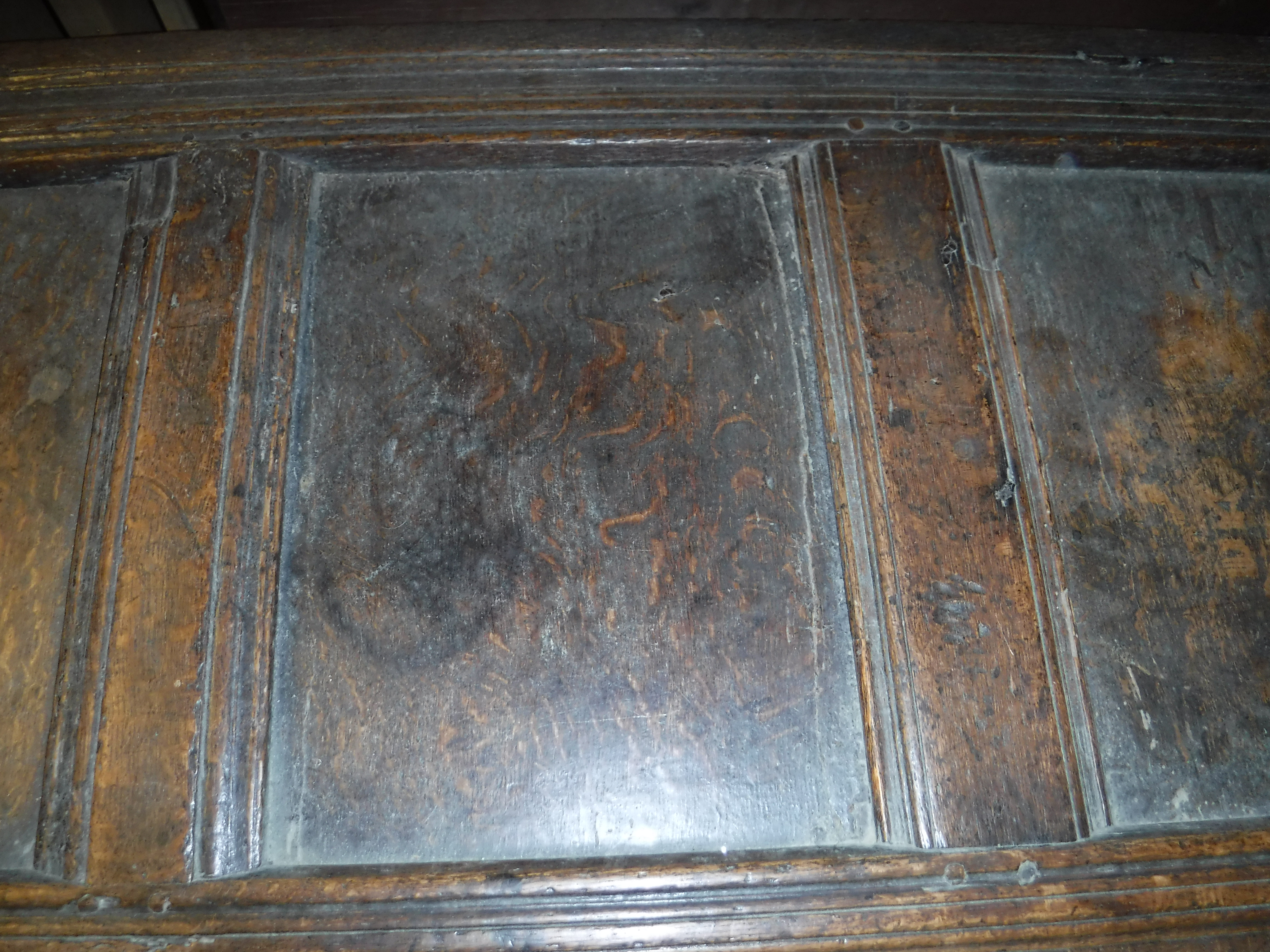 A 17th Century oak coffer, - Image 4 of 41