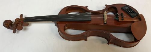 A Silenzia active control system electric violin