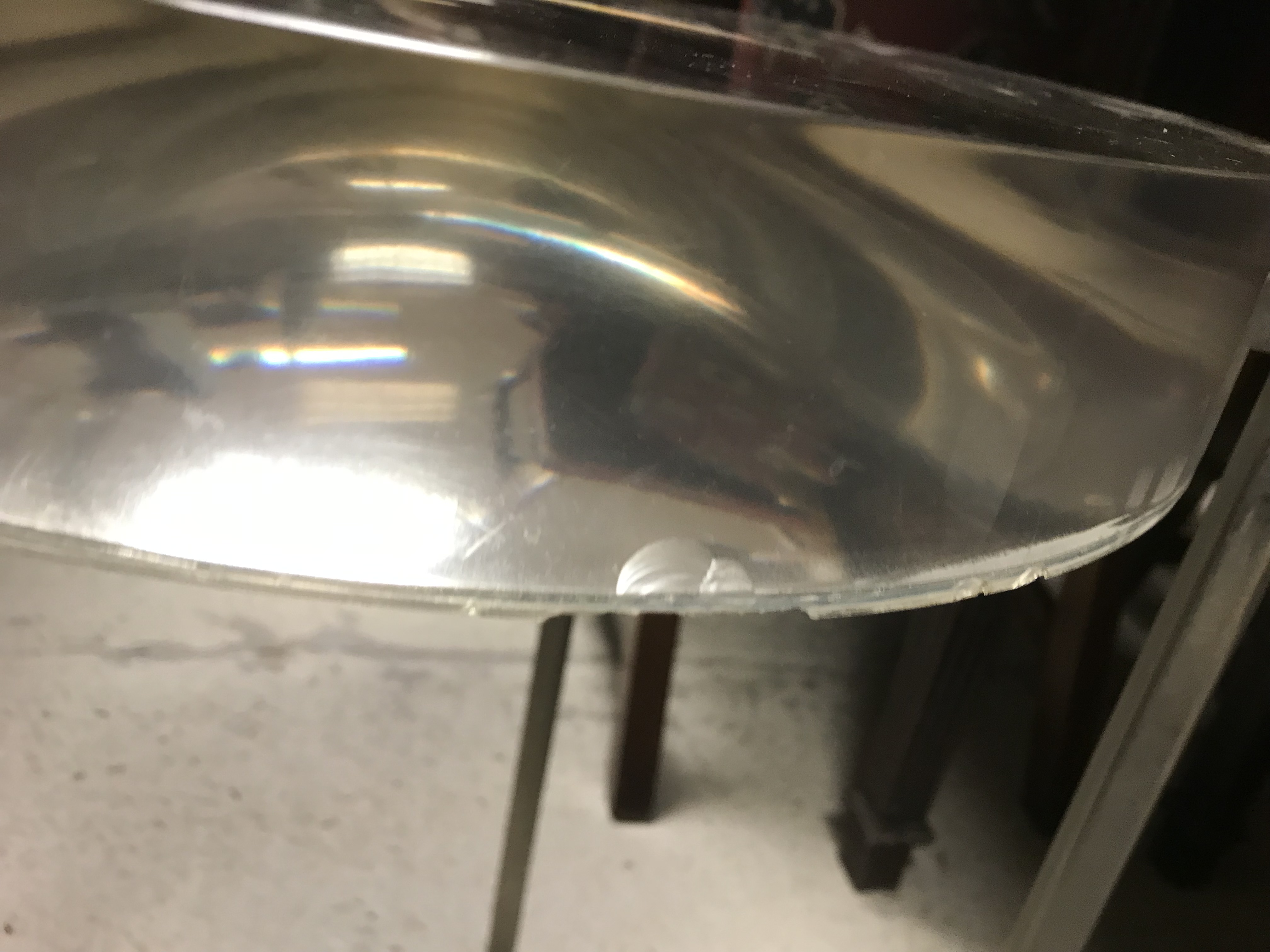 A pair of perspex and chrome occasional tables, - Image 4 of 19