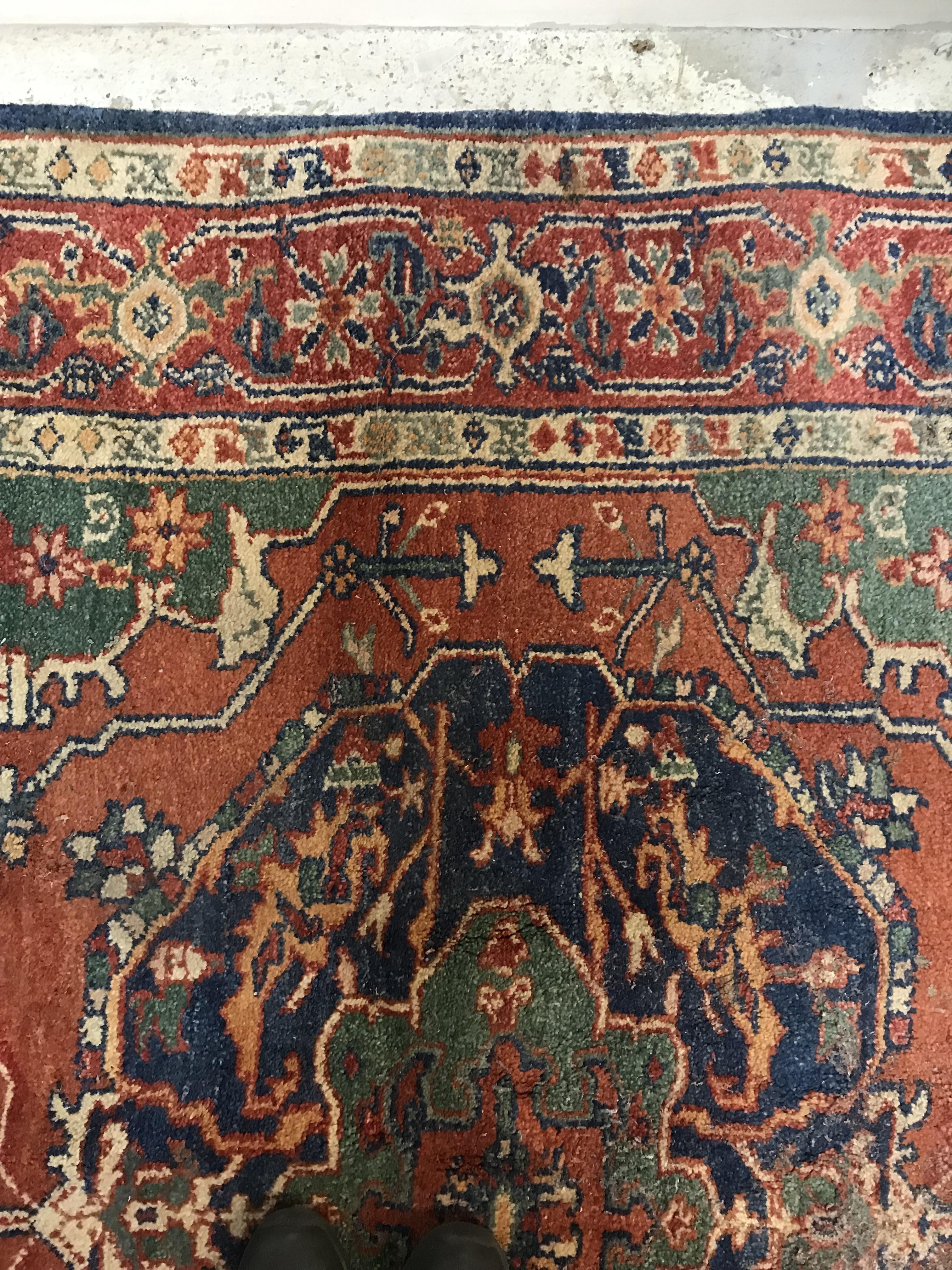 A 20th Century Indian carpet, - Image 8 of 17
