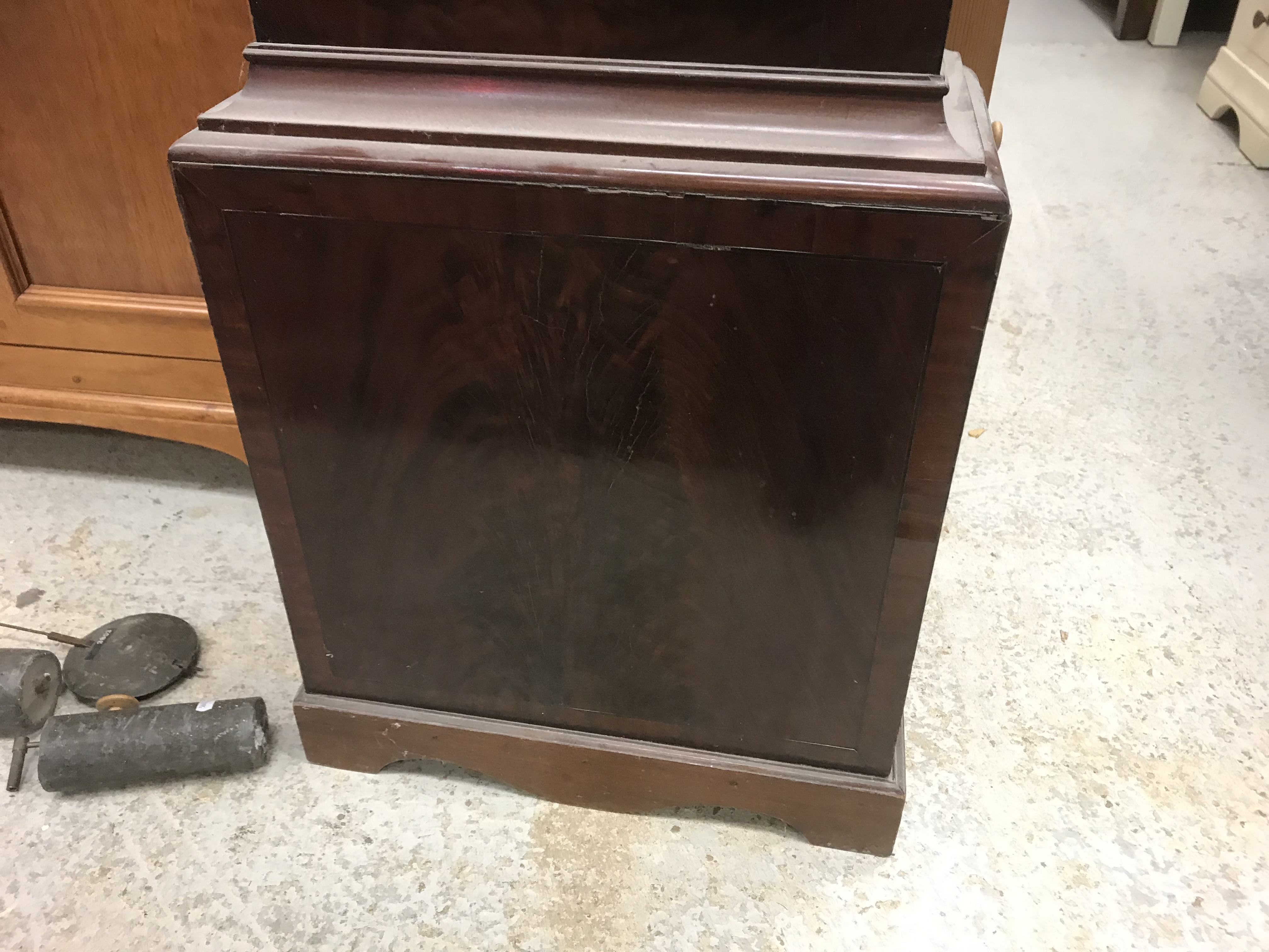 A George III mahogany long cased clock, - Image 17 of 54