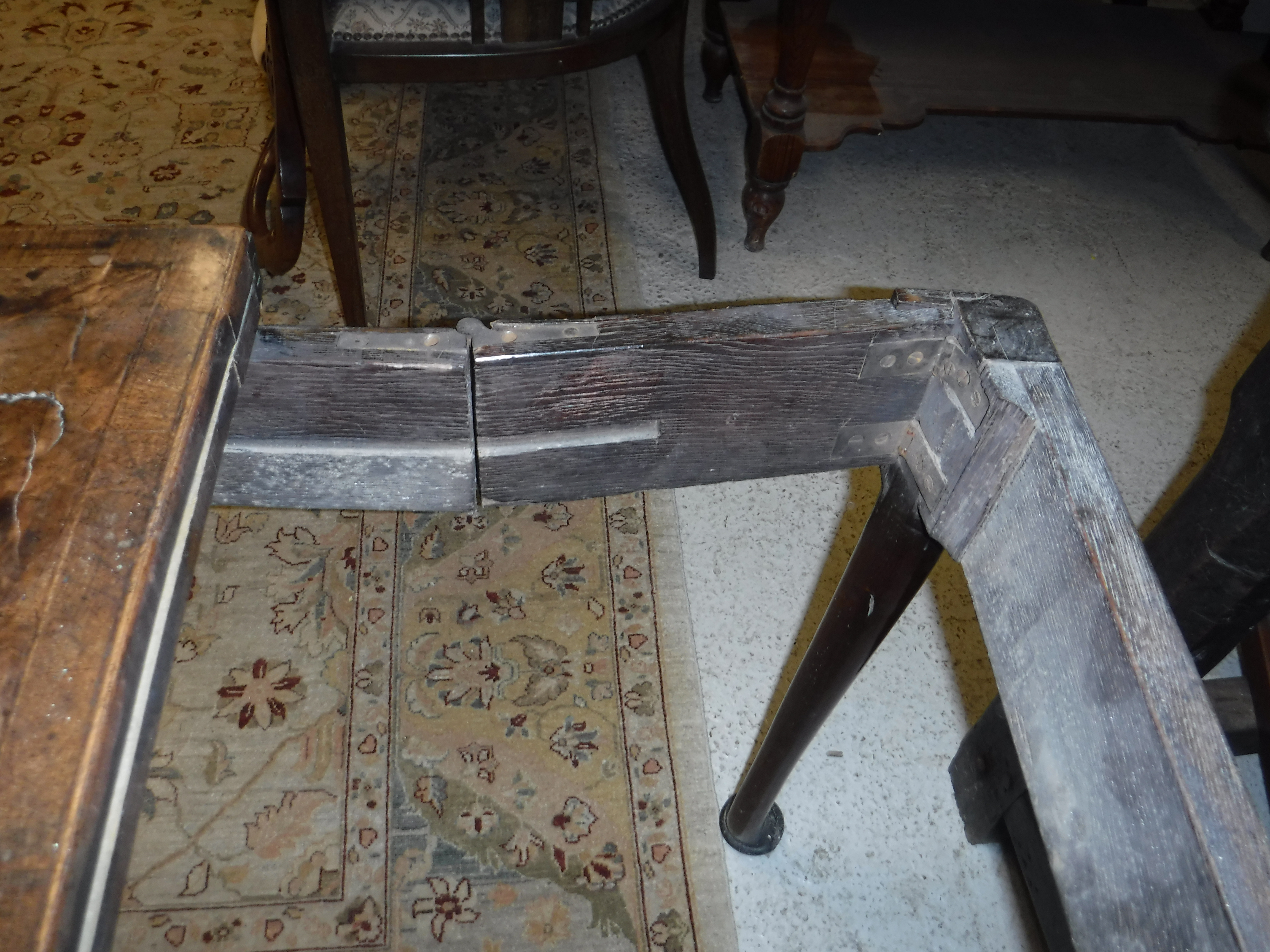 An 18th Century walnut veneered card table, the shaped top quartered, - Image 21 of 36