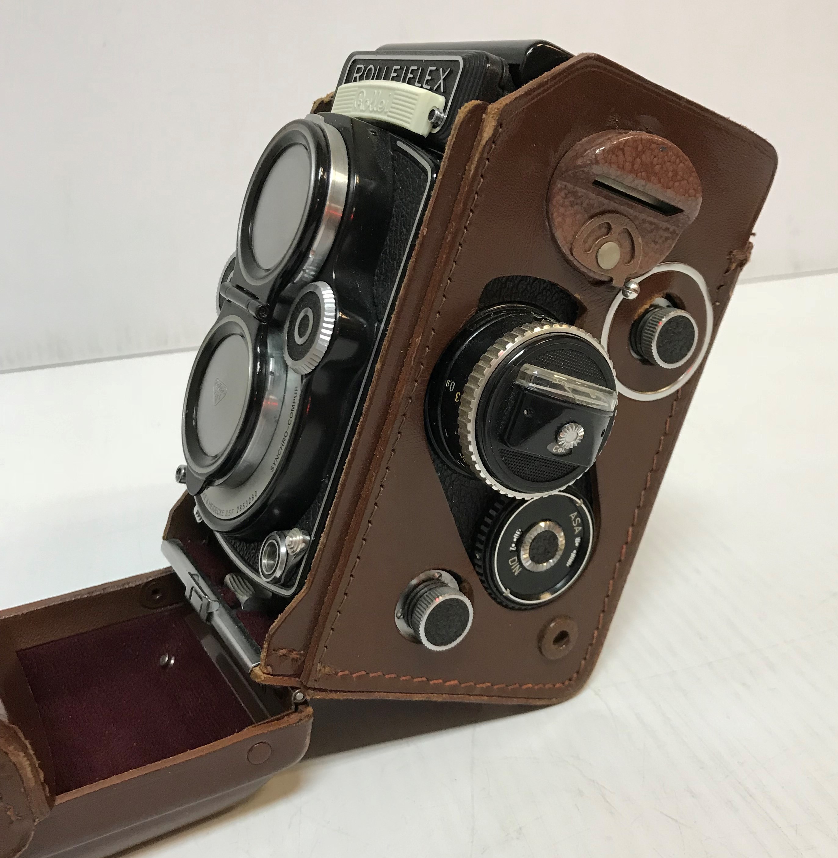 A Franke & Heideke Rolleiflex twin reflex camera (No. - Image 4 of 6