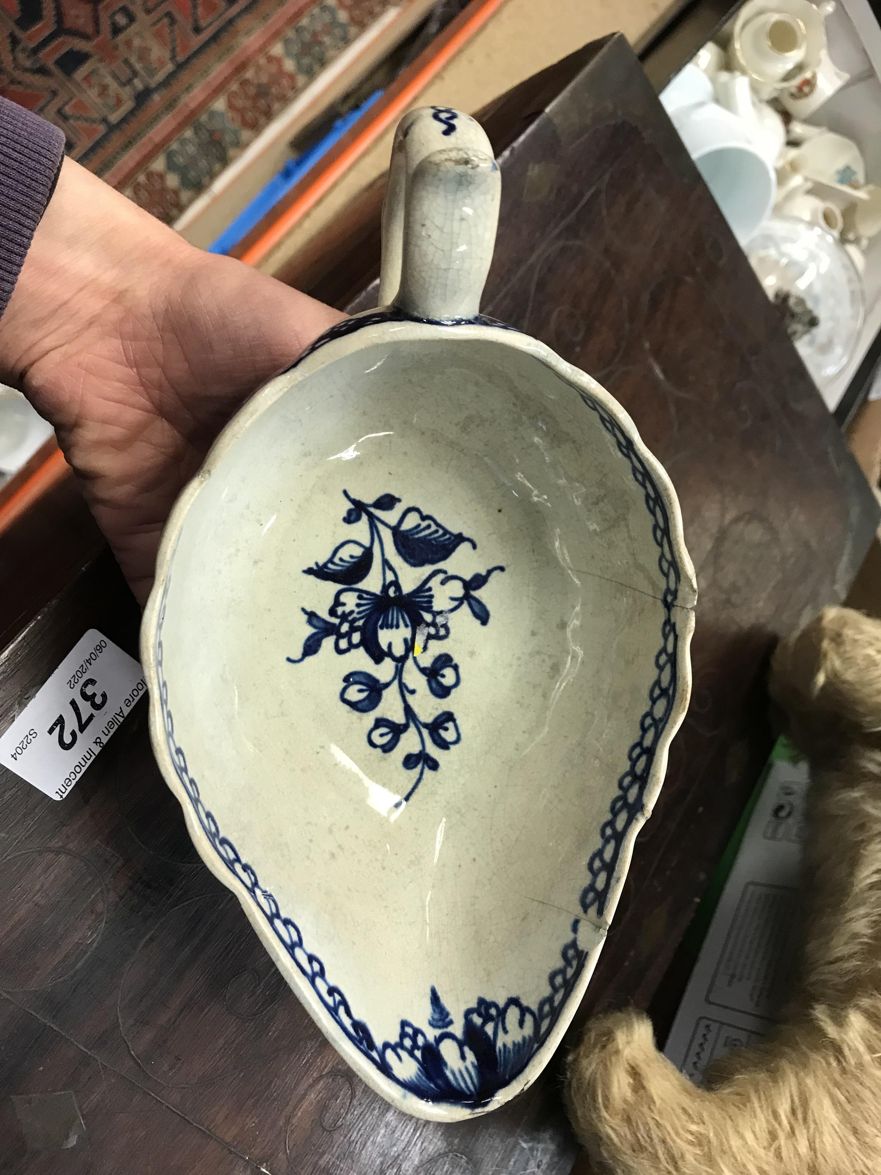 A 19th Century Chinese blue and white porcelain sauce boat, - Image 37 of 45