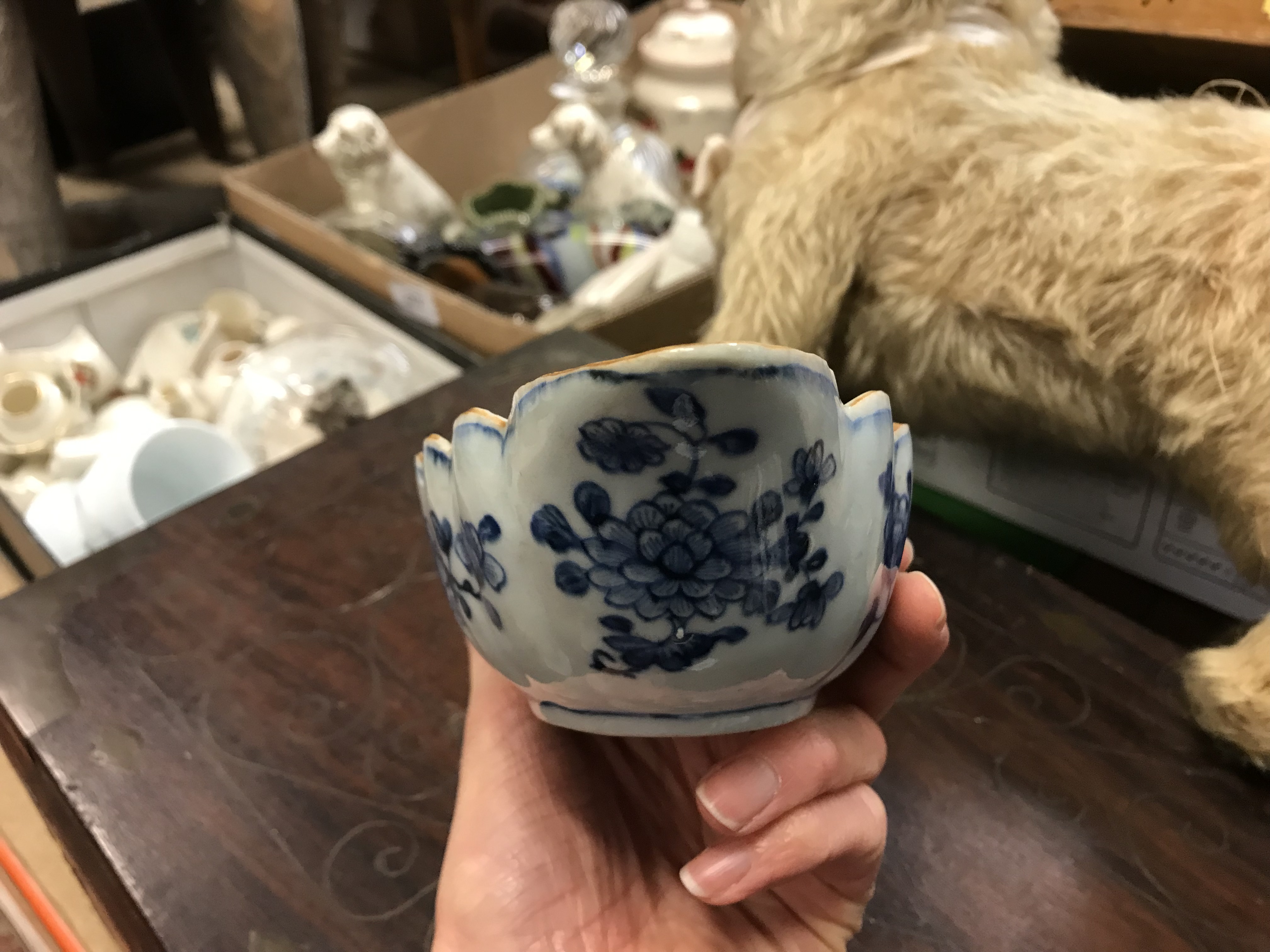 A 19th Century Chinese blue and white porcelain sauce boat, - Image 28 of 45